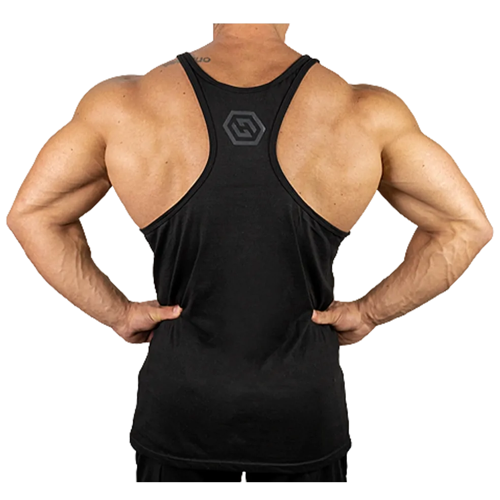 Harris Gym Singlet - Stealth Black