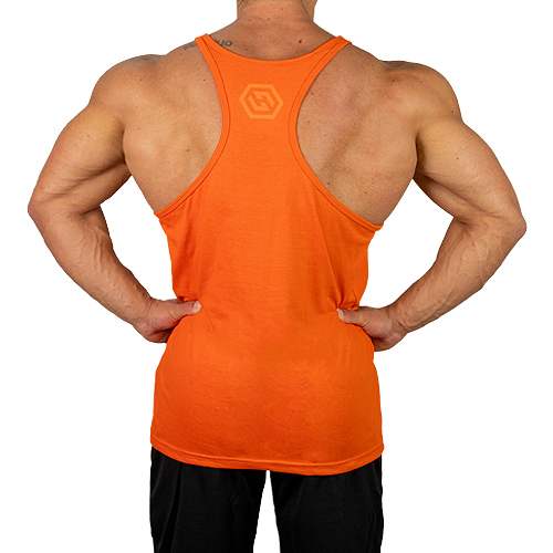 Harris Gym Singlet - Harris Orange