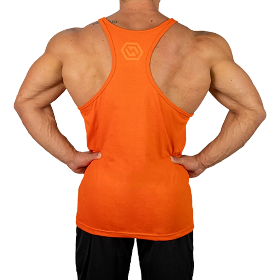 Harris Gym Singlet - Harris Orange