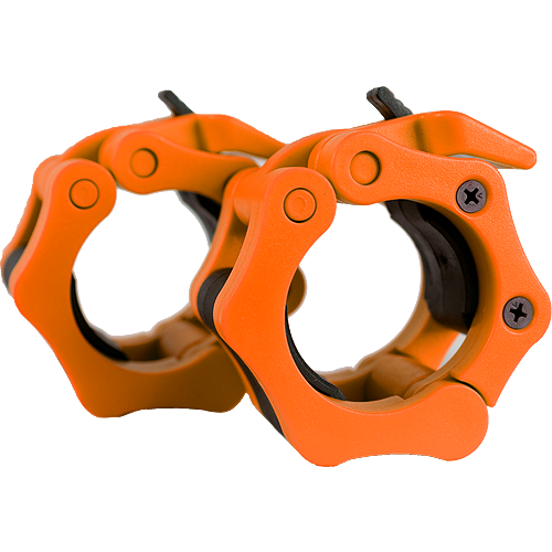 Barbell Lock Collar- ORANGE