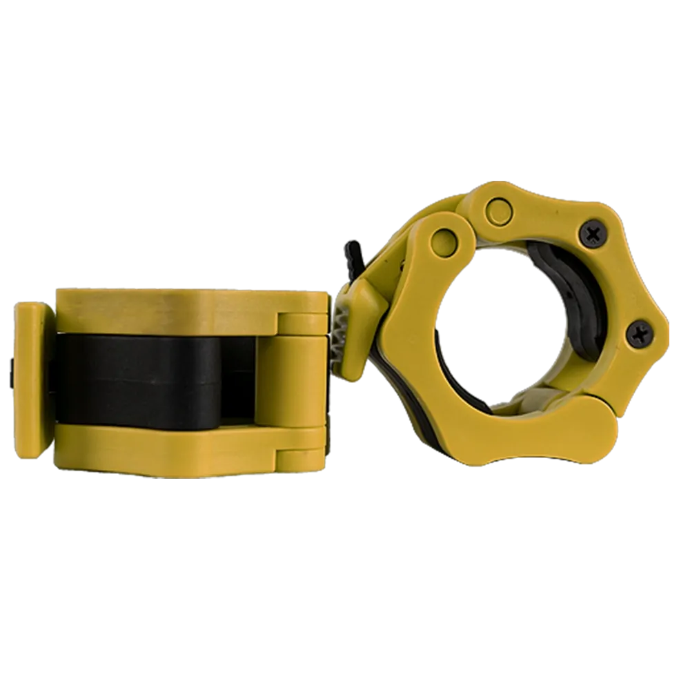 Barbell Lock Collar- YELLOW