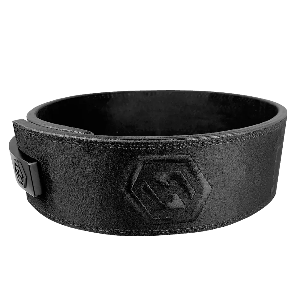 10mm Harris STEALTH Black Lever Belt