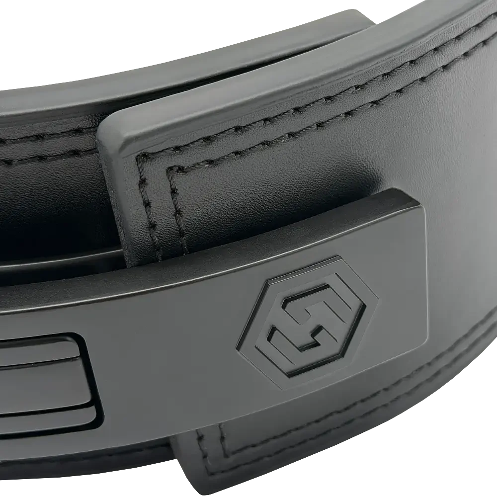 NEW!! 13mm Harris STEALTH Black Lever Belt