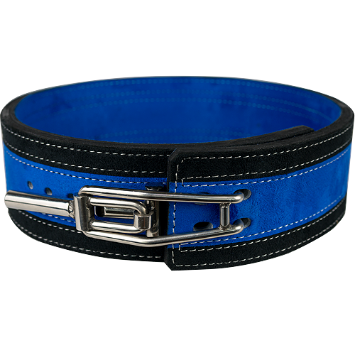 13mm Blue & Black Lever Belt