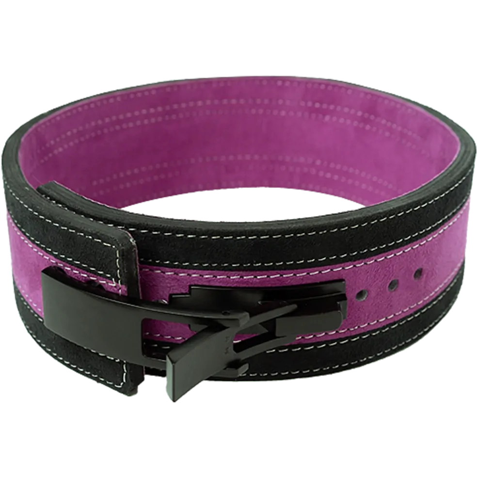 13mm Purple & Black Lever Belt