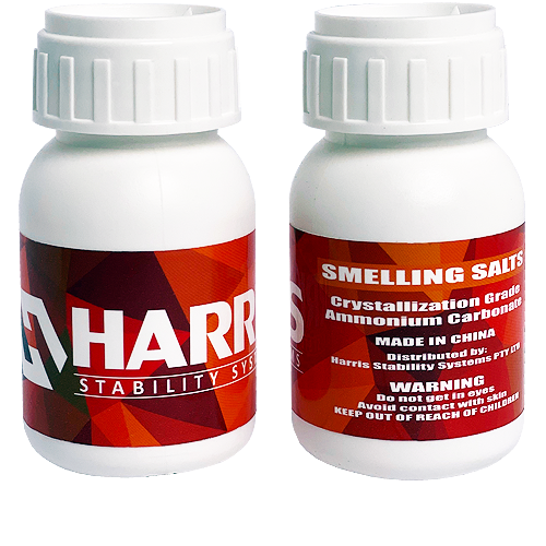 Smelling Salts, Powerlifting, Strongman, Harris Stability Systems