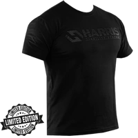 Stealth Black Harris Cotton T-Shirt