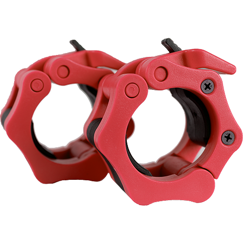 Barbell Lock Collar- RED