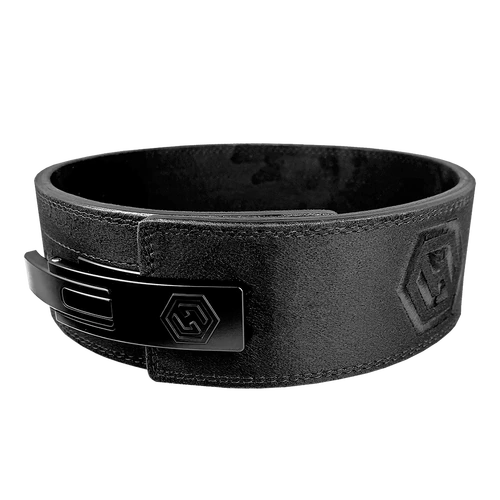 10mm Harris STEALTH Black Lever Belt