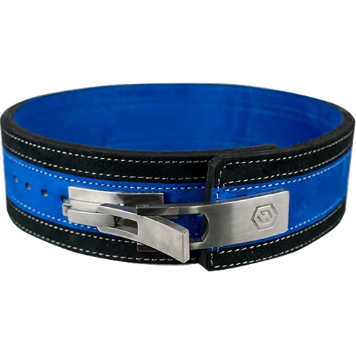 13mm Blue & Black Lever Belt