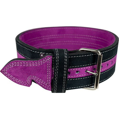 13mm Purple & Black Single Prong Belt [Size: XL]