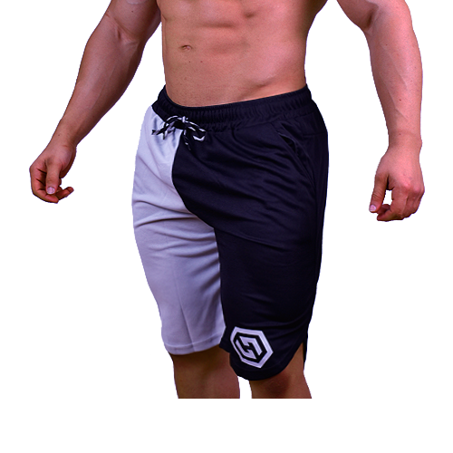 Harris Training Shorts- Grey & Black
