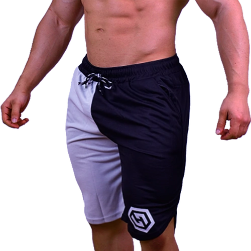 Harris Training Shorts- Grey & Black [Size: Small]