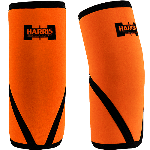 7mm Neoprene Knee Sleeves - Orange [Size 2XL]