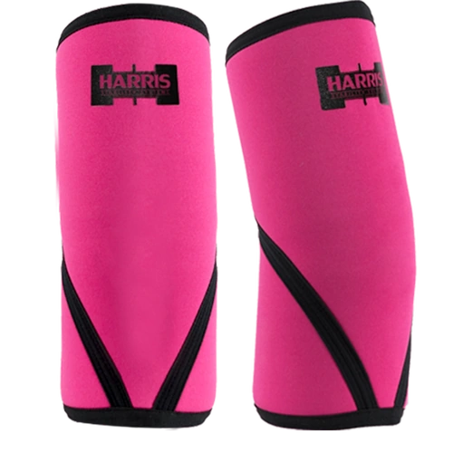 7mm Neoprene Knee Sleeves - Pink [Size: 2XS]