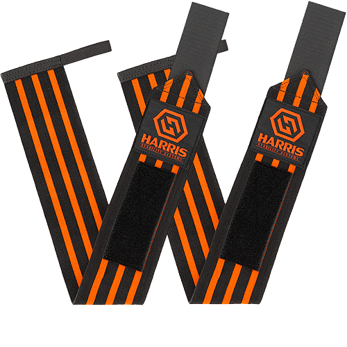 True Elite Wrist Wraps [Size: 90cm Orange]