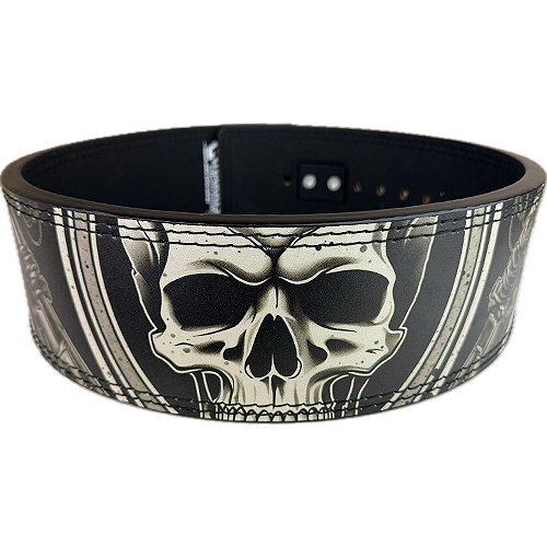 Premium Skull 10mm Lever Belt